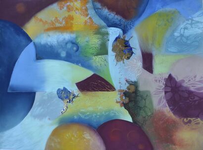 Emotions en terre inconnue - a Paint Artowrk by Allosiette
